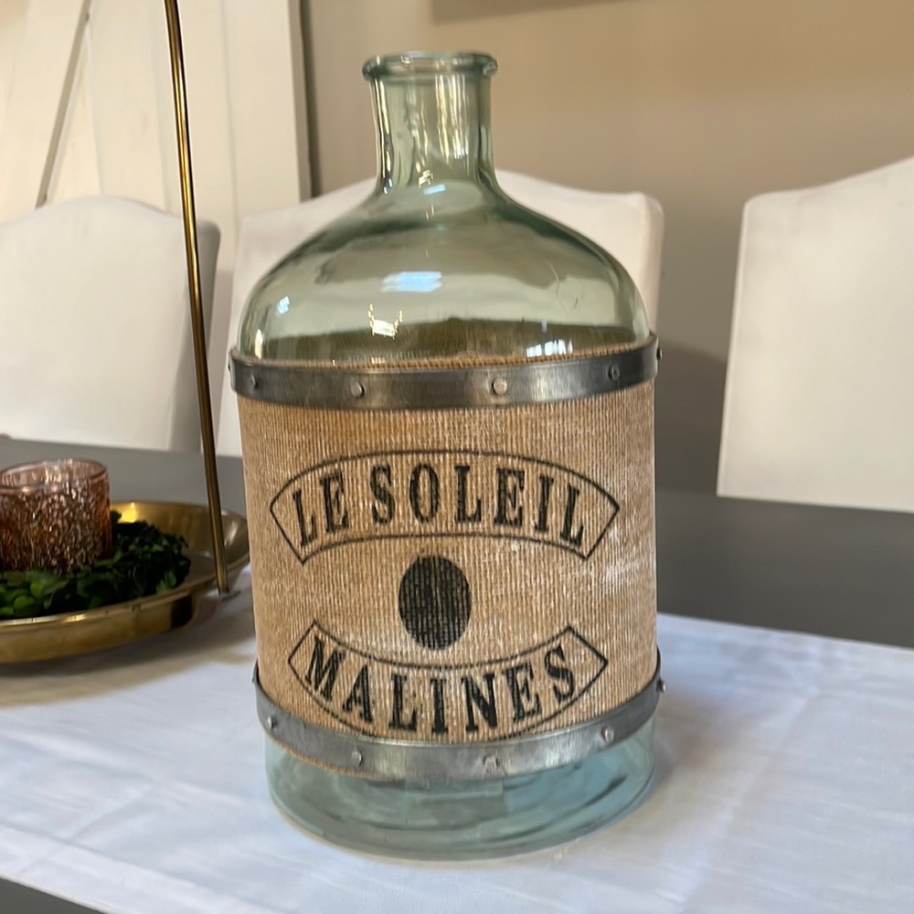 Decorative Glass Jug